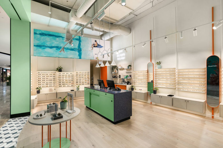 BN眼鏡店店鋪空間設(shè)計(jì)，方便容納與管理眾多產(chǎn)品sku