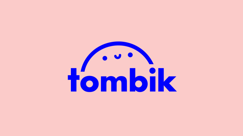 Tombik Studio創意工作室/自我品牌形象設計logo設計，卡通人偶面部形象