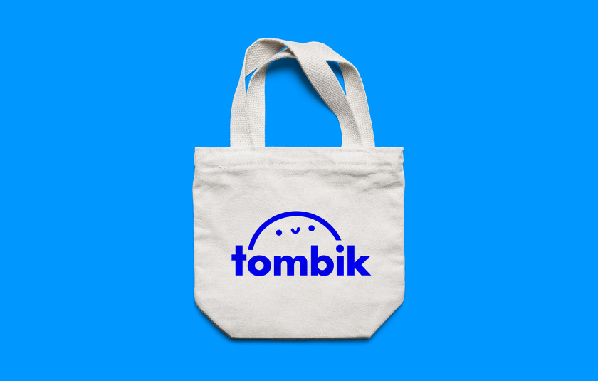 Tombik Studio創意工作室/自我品牌形象設計logo設計，卡通人偶面部形象