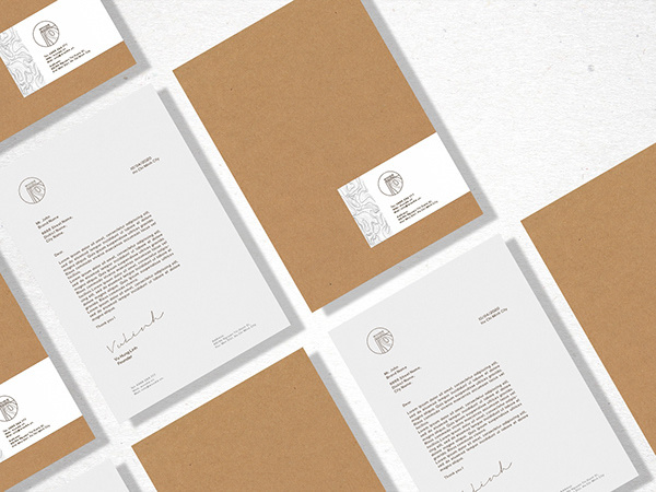 Woodie 高端家具制造品牌logo設計vi設計 ”木紋元素“