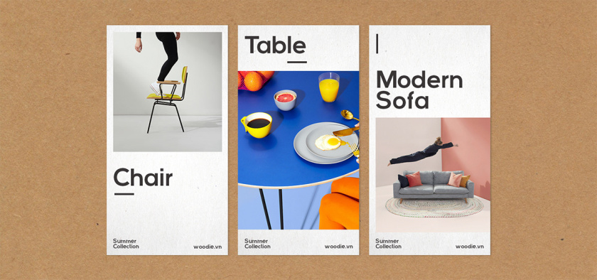 Woodie 高端家具制造品牌logo設計vi設計 ”木紋元素“