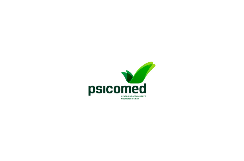 Psicomed 醫院品牌形象設計logo設計vi設計，高端與富有生命力