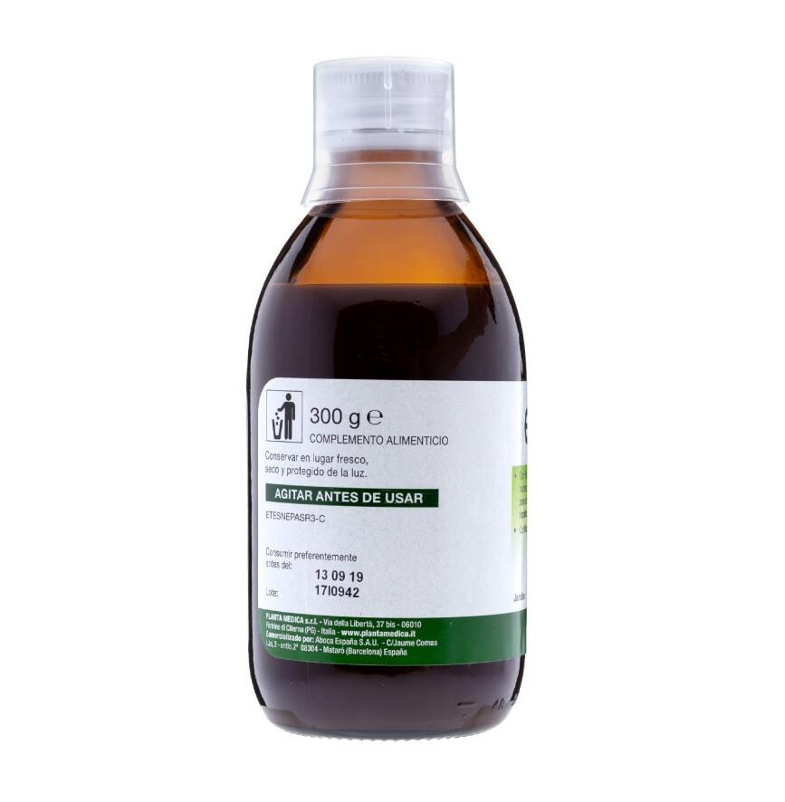 Epakur 肝功能清潔糖漿藥品包裝設計，手繪水彩草本植物插畫與人體風格