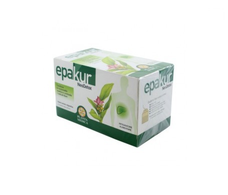 Epakur 肝功能清潔糖漿藥品包裝設計，手繪水彩草本植物插畫與人體風格