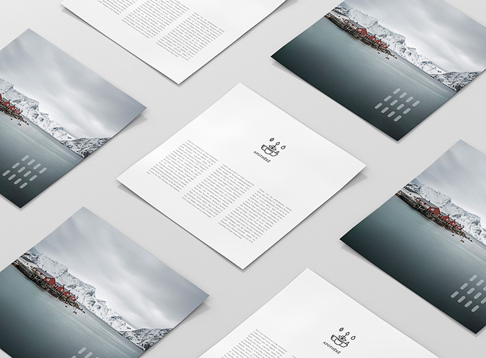 apotheca藥品包裝設計——藥品形狀排列元素