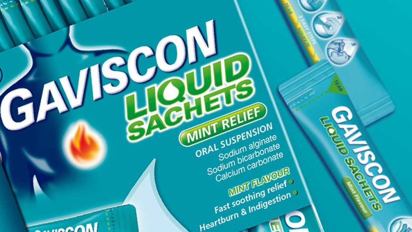 Gaviscon加維斯康胃藥品牌重塑命名與包裝設(shè)計(jì)