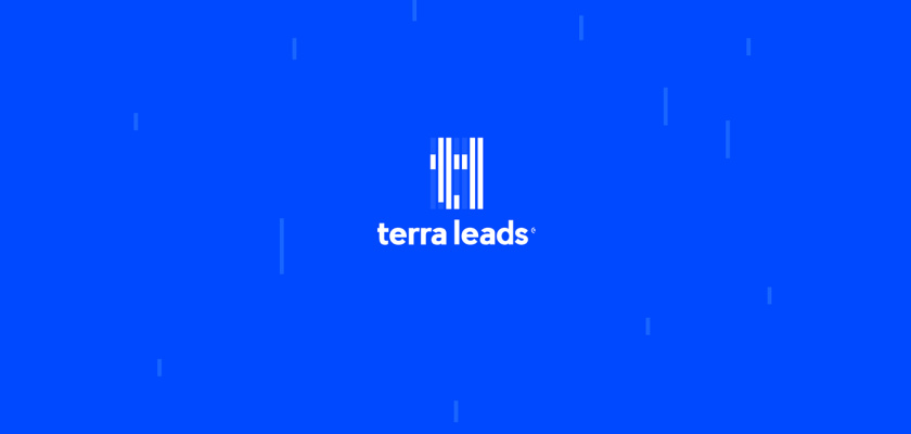 Terra Leads 注冊會計師平臺網站品牌形象logo設計vi設計，變化的垂直線條