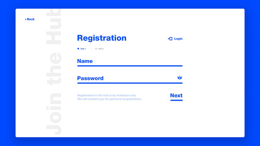 Leads 注冊會計師互聯網平臺網站品牌形象vi設計網站設計，變化的垂直線條