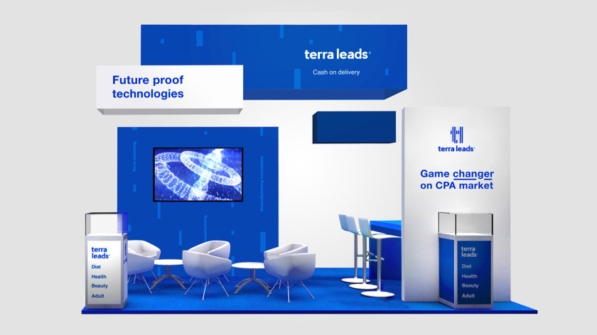 Leads 注冊會計師互聯網平臺網站品牌形象vi設計展臺設計，變化的垂直線條