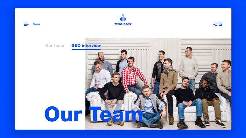 Leads 注冊會計師互聯網平臺網站品牌形象vi設計網站設計，變化的垂直線條