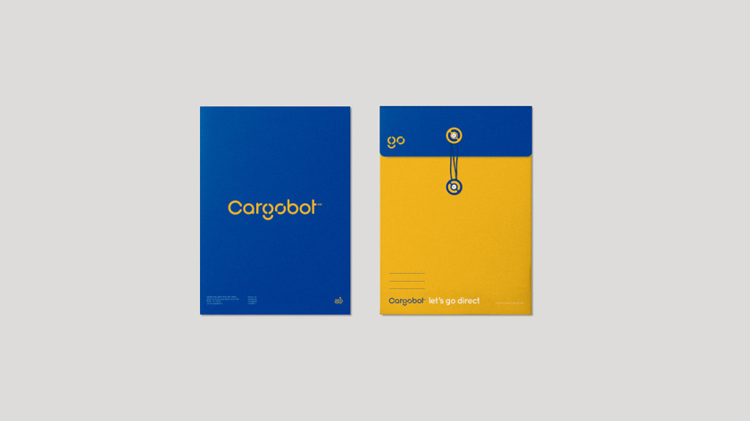 Cargobot 物流貨運品牌vi形象設計與視覺識別系統，基于靜態形式的運動