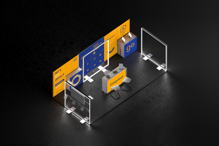 Cargobot 物流貨運品牌vi形象設計與視覺識別系統，基于靜態形式的運動