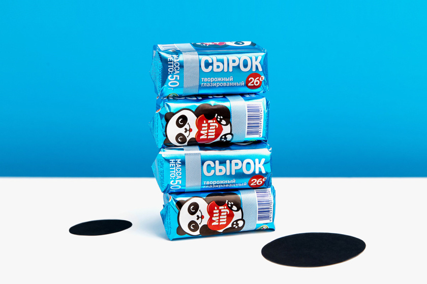 Mi-Shu 豆腐干包裝設計，品牌命名與熊貓插畫設計