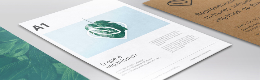 Veganistas 素食主義者品牌視覺識別設計