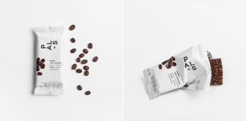 Pal‘s全天然零食能量棒休閑零食包裝設計，富有藝術性的產品組合照片