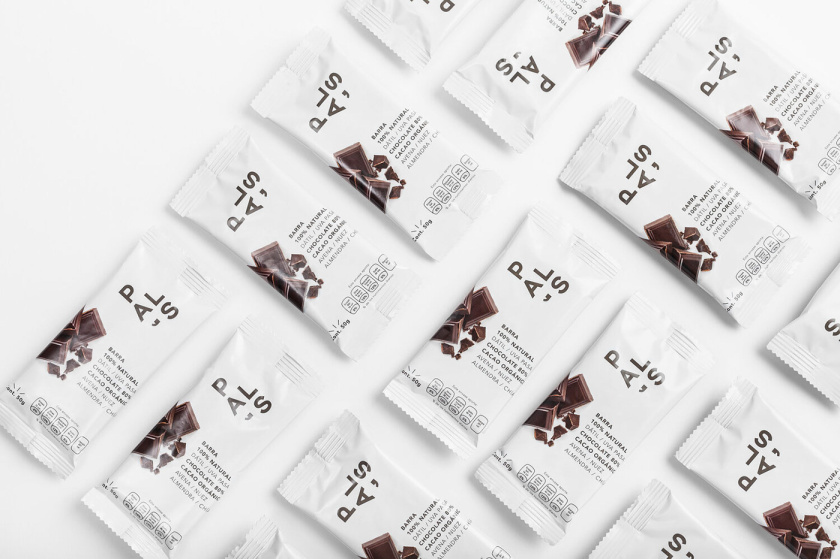 Pal‘s全天然零食能量棒休閑零食包裝設計，富有藝術性的產品組合照片