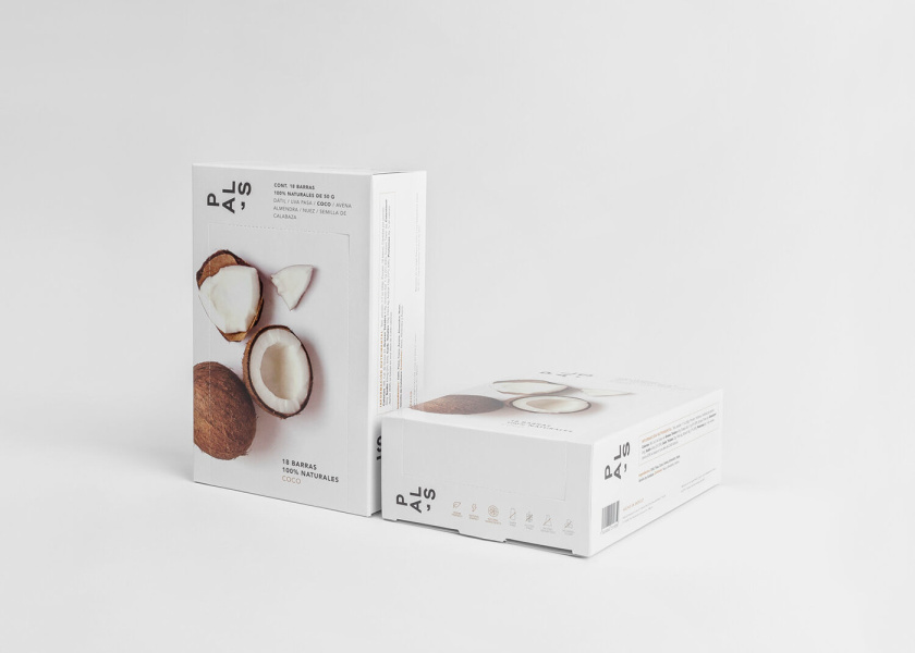 Pal‘s全天然零食能量棒休閑零食包裝設計，富有藝術性的產品組合照片