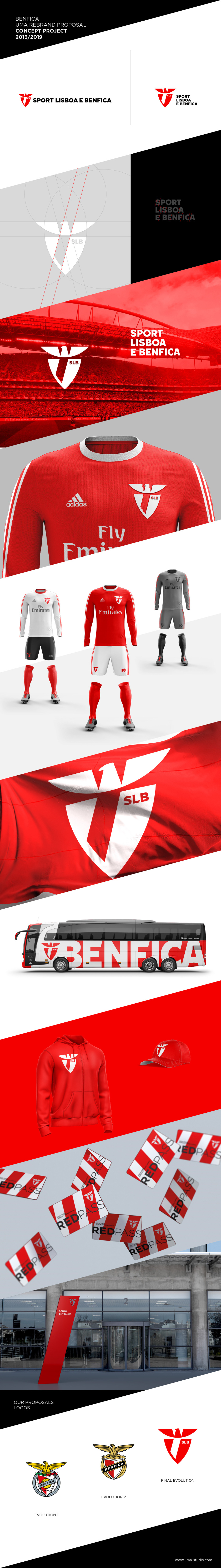 Sport Lisboa 足球體育俱樂部球隊品牌logo設計與形象設計。老鷹+徽章