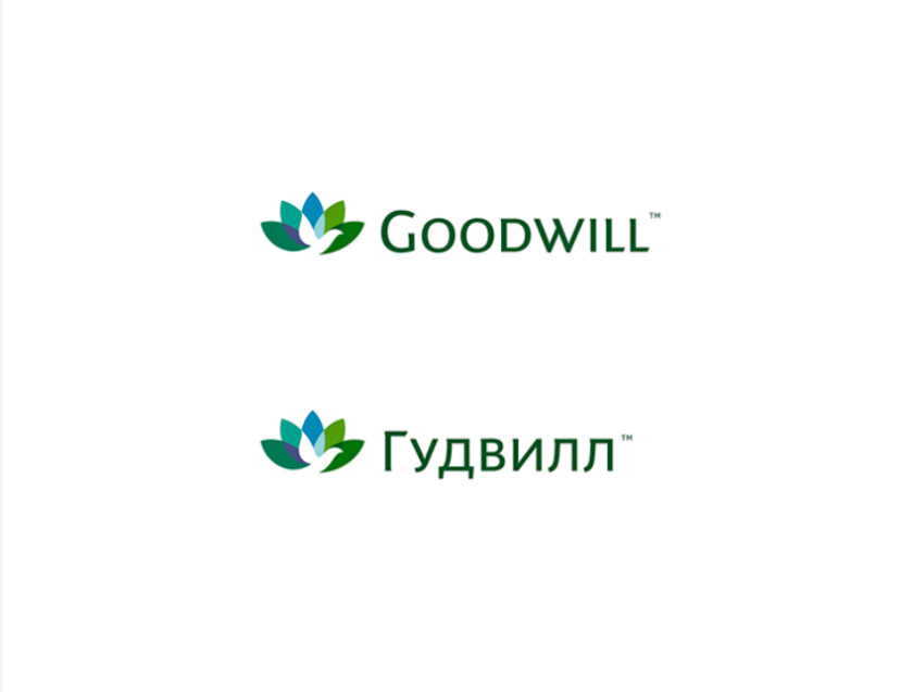 Goodwill 糧食面粉企業品牌logo設計與品牌形象識別設計，小鳥與花朵結合元素