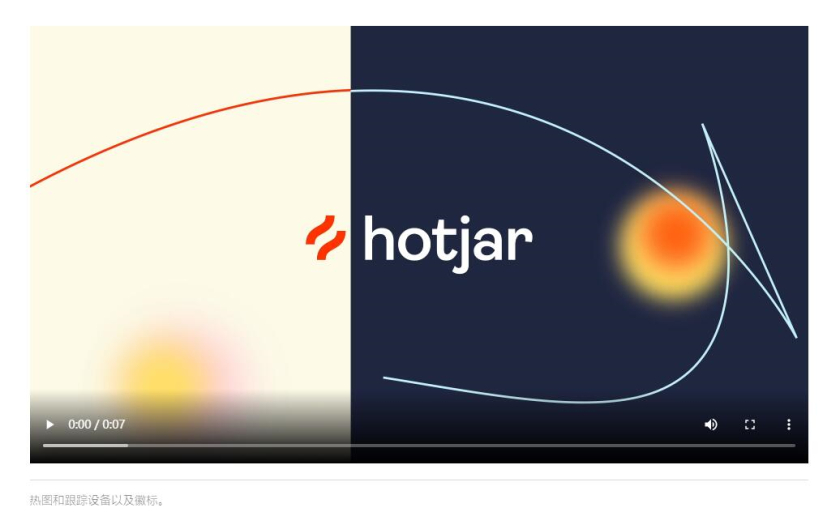 Hotjar 網站熱點工具品牌logo設計“抽象熱浪+極簡插圖品牌應用設計”
