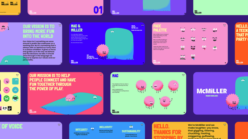 McMiller游戲公司vi設計手冊指引