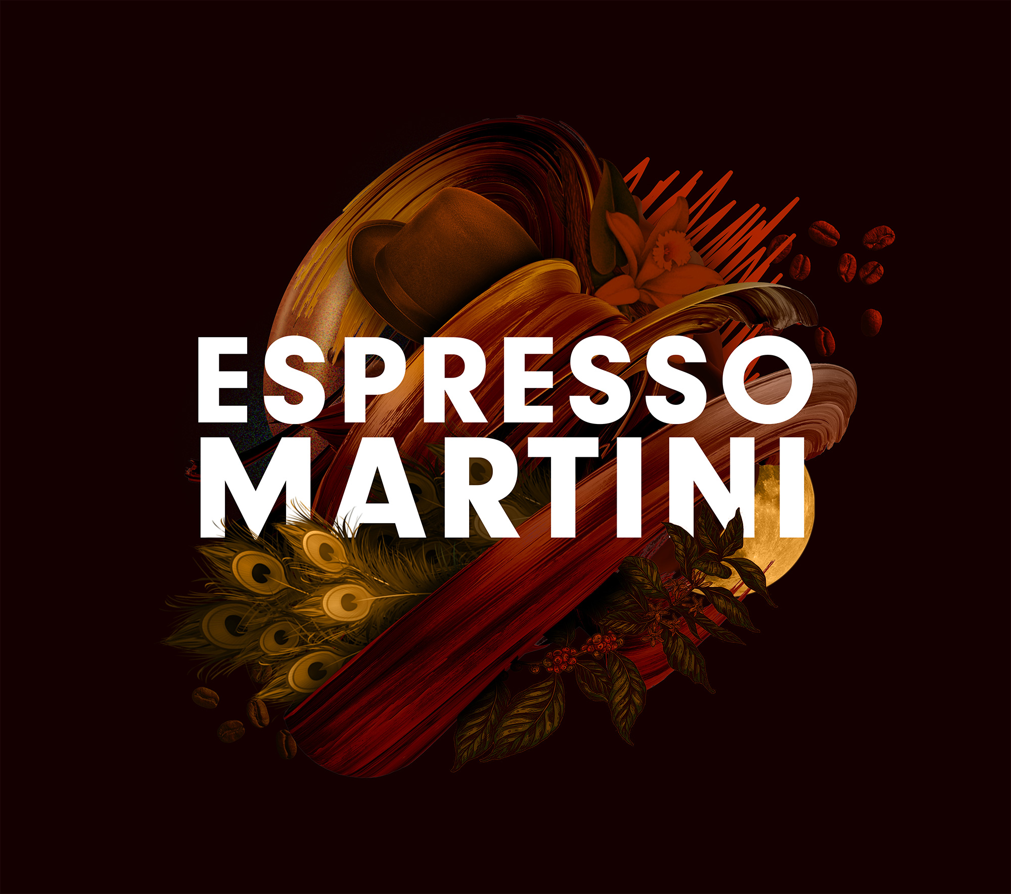 Mixton 雞尾酒包裝設(shè)計(jì)“3D混合元素拼貼插圖風(fēng)格”