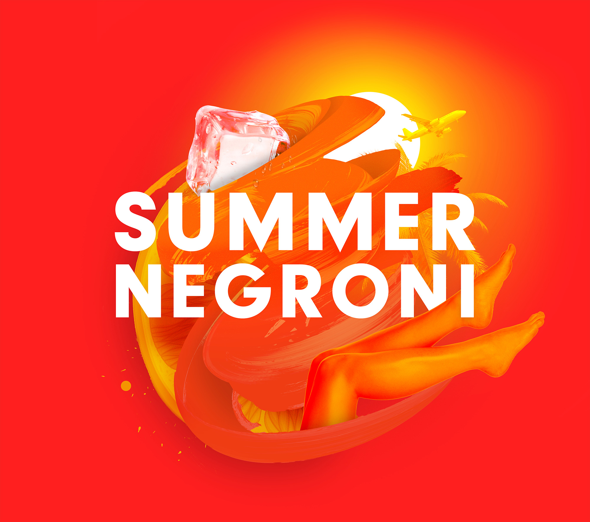 Mixton 雞尾酒包裝設(shè)計(jì)“3D混合元素拼貼插圖風(fēng)格”