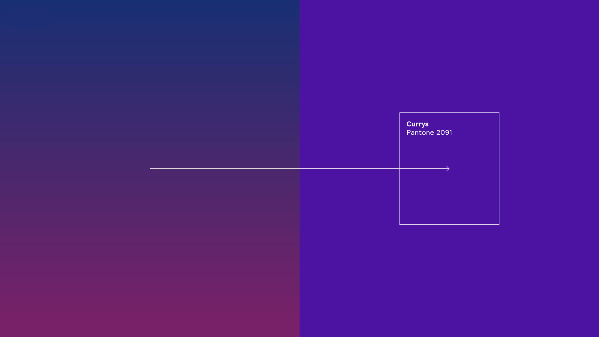 Currys 科技技術產品和服務全渠道零售商品牌logo設計vi設計“3D圓形圖形”-配色-品牌顏色轉換