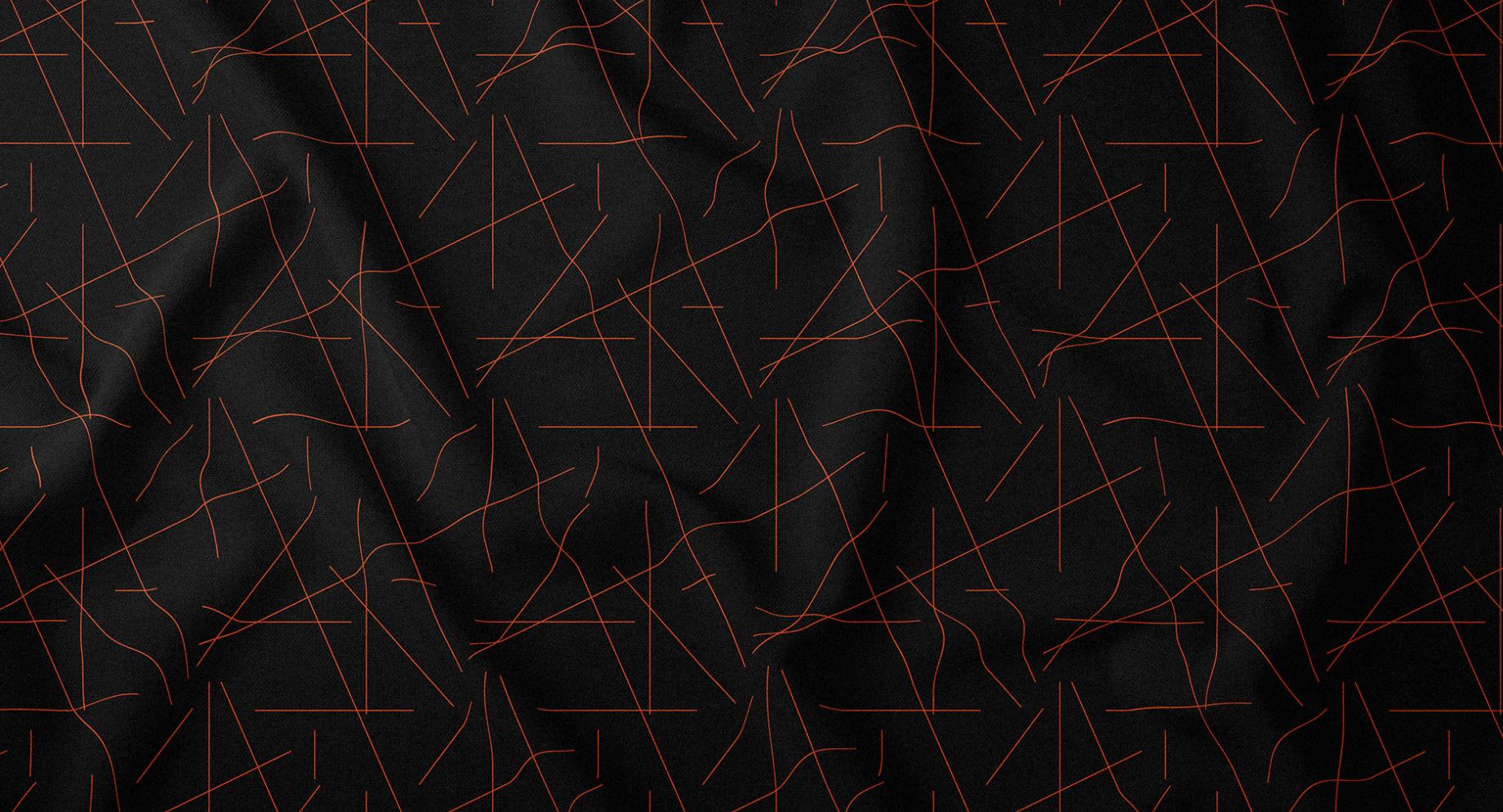 個性與時尚的Liz Almeida服裝品牌vi設(shè)計,以“雜亂而有序排列的線元素為輔助識別 個性與時尚的Liz Almeida服裝品牌vi設(shè)計,以“雜亂而有序排列的線元素為輔助識別