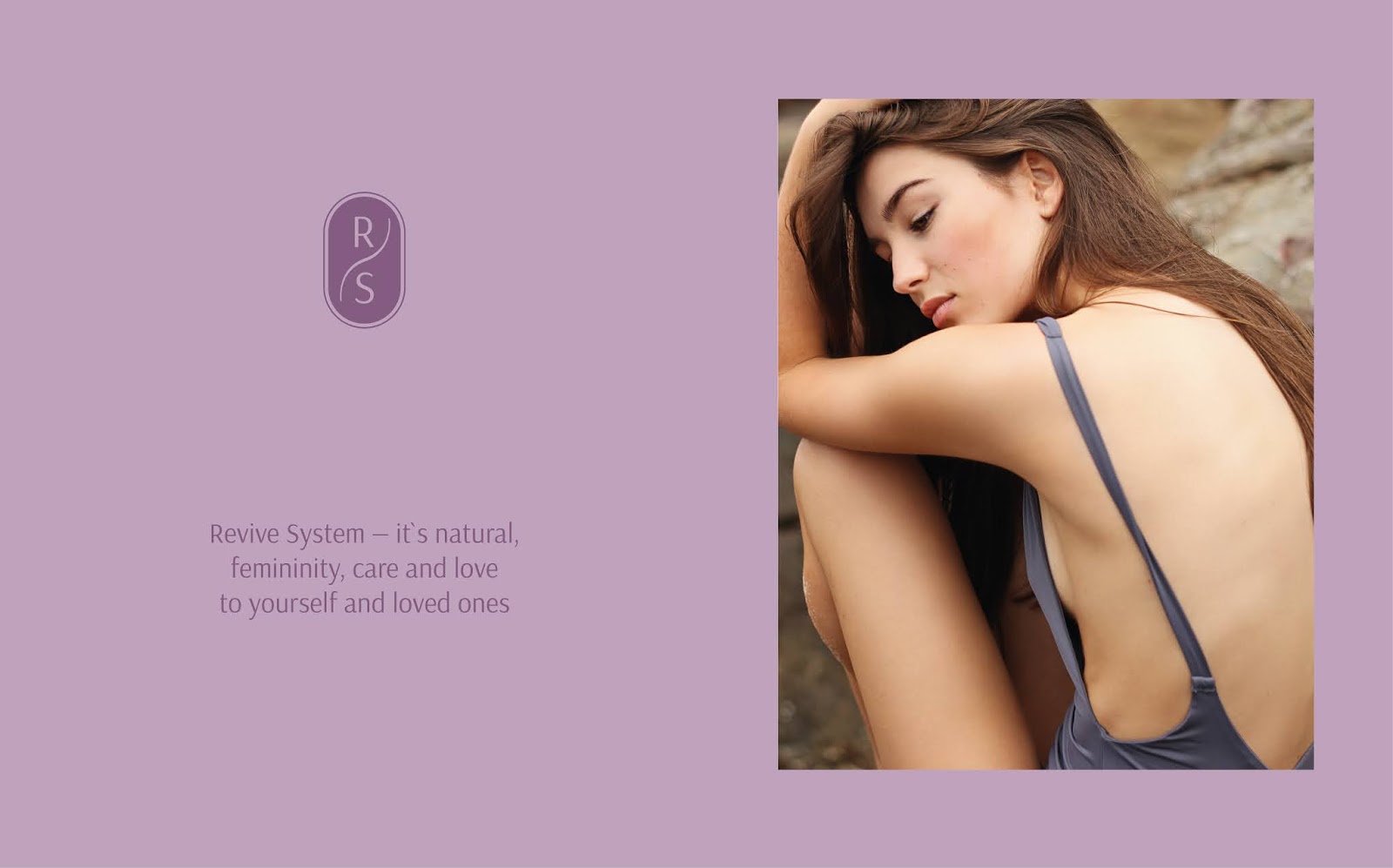 RS(Revive System)復合維生素保健品包裝設計，接近精油化妝品的優雅的高識別包裝