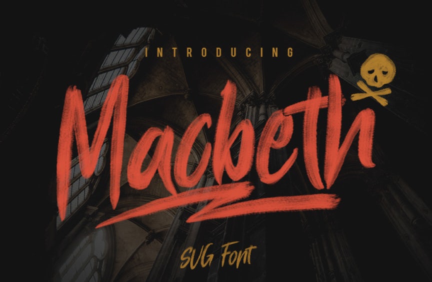 手繪風格字體設計