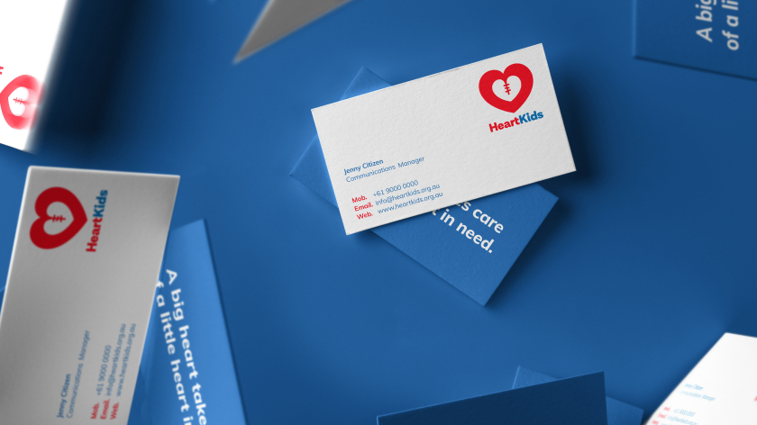 澳大利亞先天性心臟病公益慈善組織HeartKids品牌戰略與logo形象設計,大心幫助小心