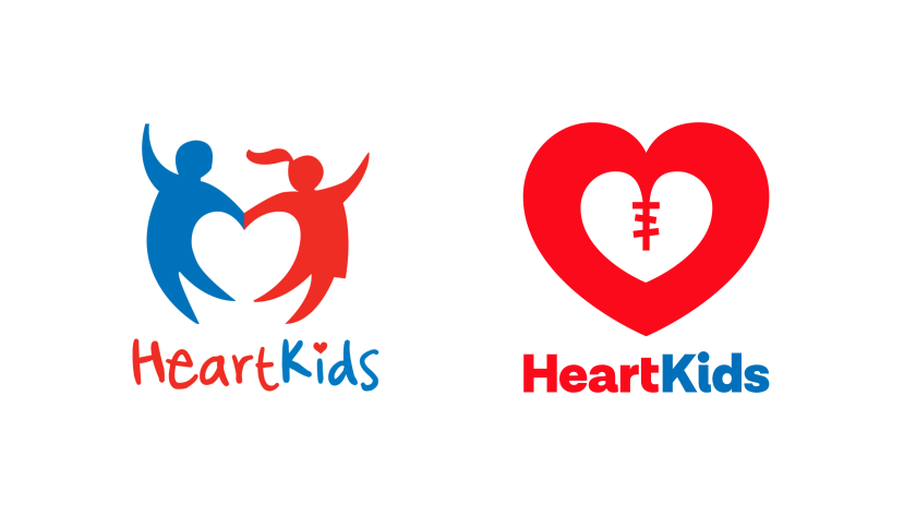 澳大利亞先天性心臟病公益慈善組織HeartKids品牌戰略與logo形象設計,大心幫助小心