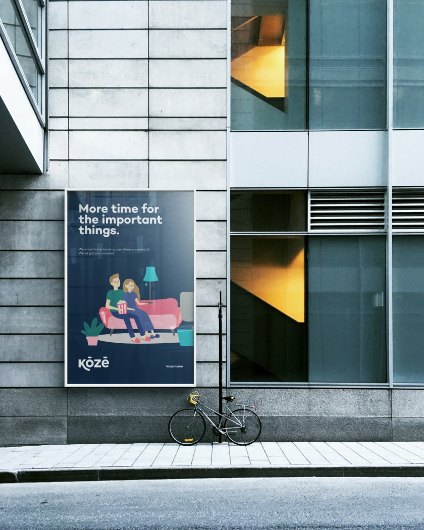 Koze鍋爐品牌設計升級，K在logo設計中的運用，及插畫設計年輕品牌形象