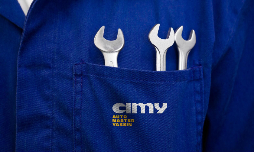cimy 汽車維修保養服務中心logo設計vi設計