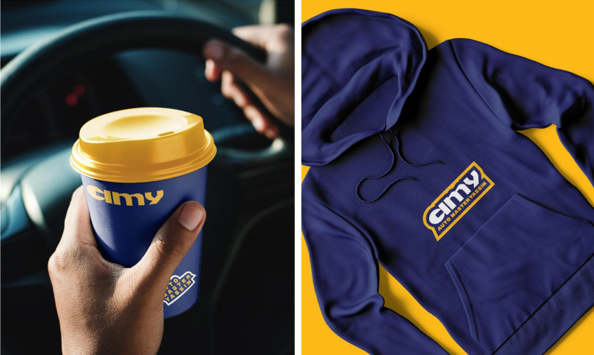 cimy 汽車維修保養服務中心logo設計vi設計