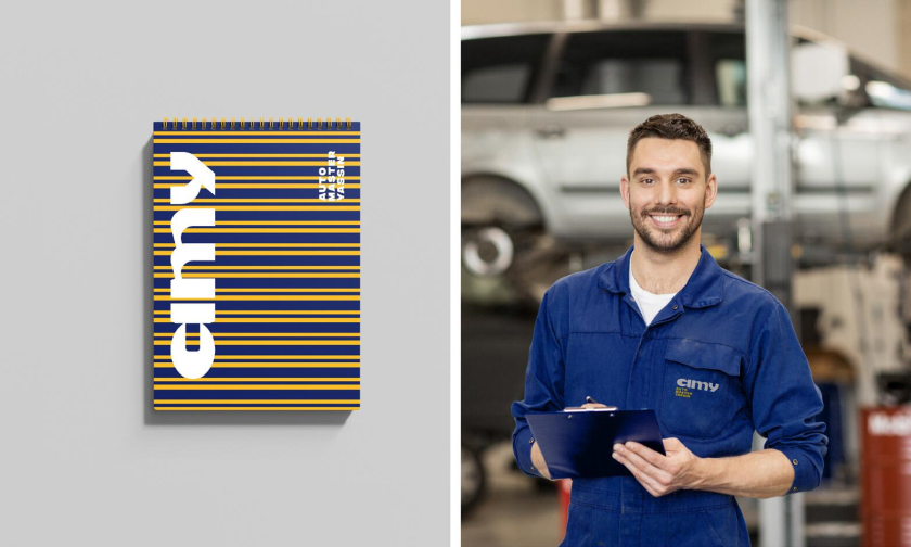 cimy 汽車維修保養服務中心logo設計vi設計