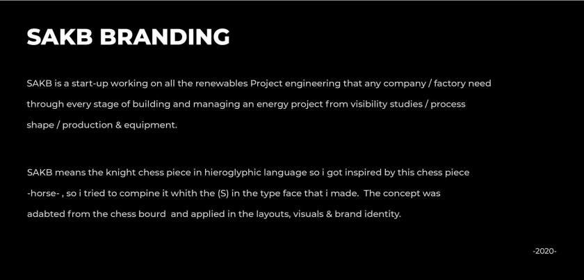 SAKB可再生能源建筑公司企業vi形象設計—S+國際象棋馬logo設計與棋盤輔助圖形設計
