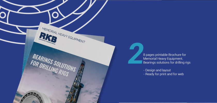 PKB機械工業(yè)軸承宣傳畫冊設計