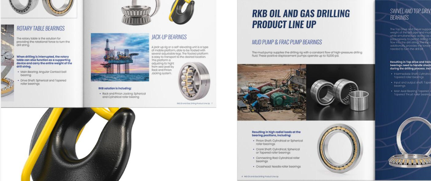 PKB機械工業(yè)軸承宣傳畫冊設計