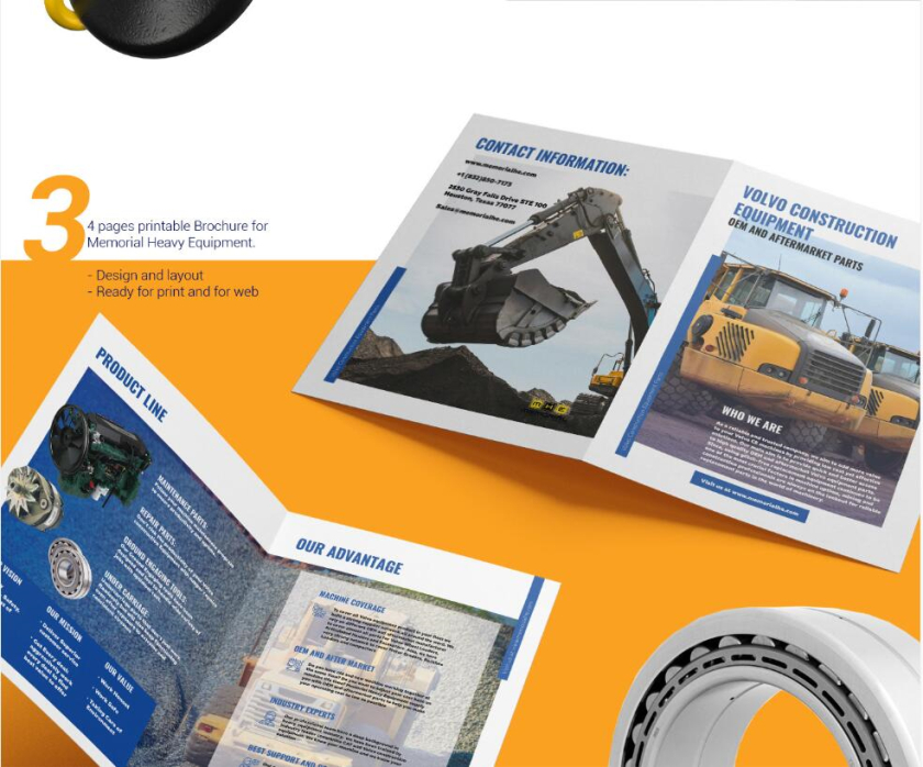 PKB機械工業(yè)軸承宣傳畫冊設計