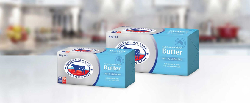 將一顆星星出口到亞洲，澳洲之星乳制品品牌風格包裝設計