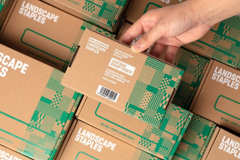 GardenGloss綠化園藝工具瓦能紙箱包裝設計