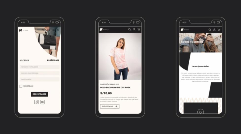 Nyord 服飾品牌識(shí)別設(shè)計(jì)-logo與vi設(shè)計(jì)-網(wǎng)站設(shè)計(jì)