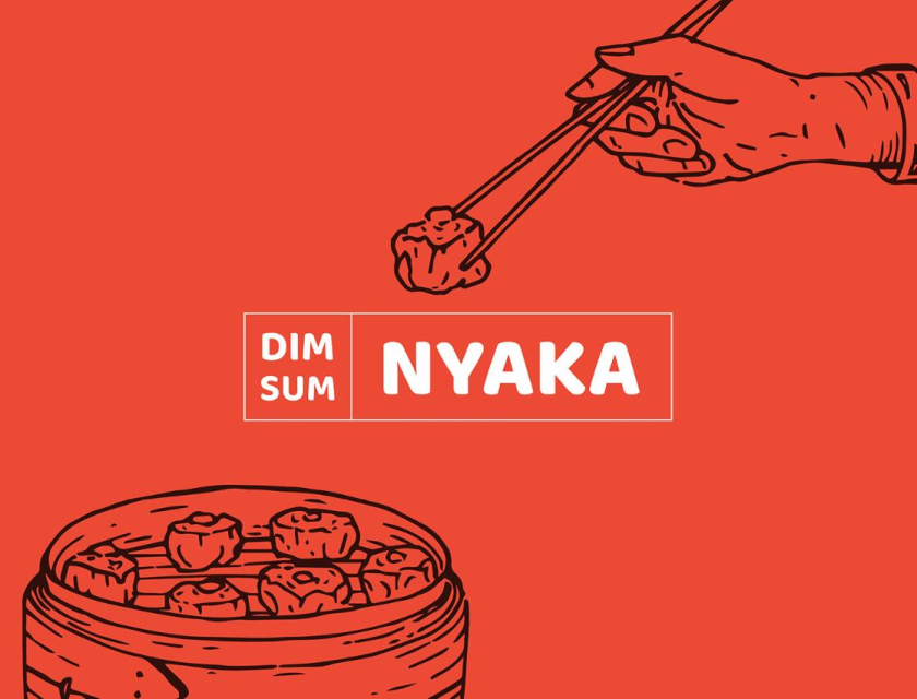 DIMSUMNYAKA 包子餃子點心手繪插圖設計