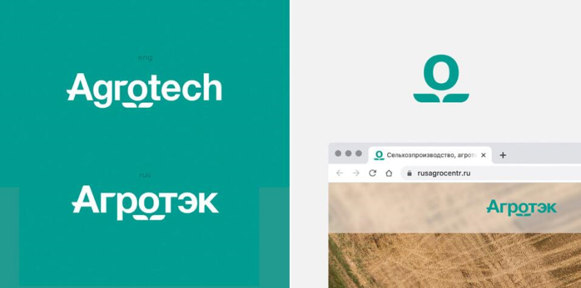 Agrotech農業科技公司品牌形象設計與“禾苗葉子”vi輔助圖形設計