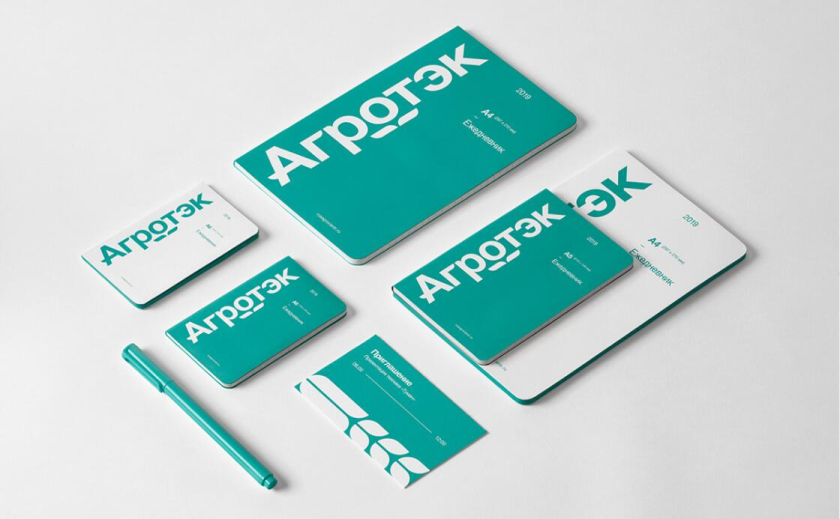 Agrotech農業科技公司品牌形象設計與“禾苗葉子”vi輔助圖形設計