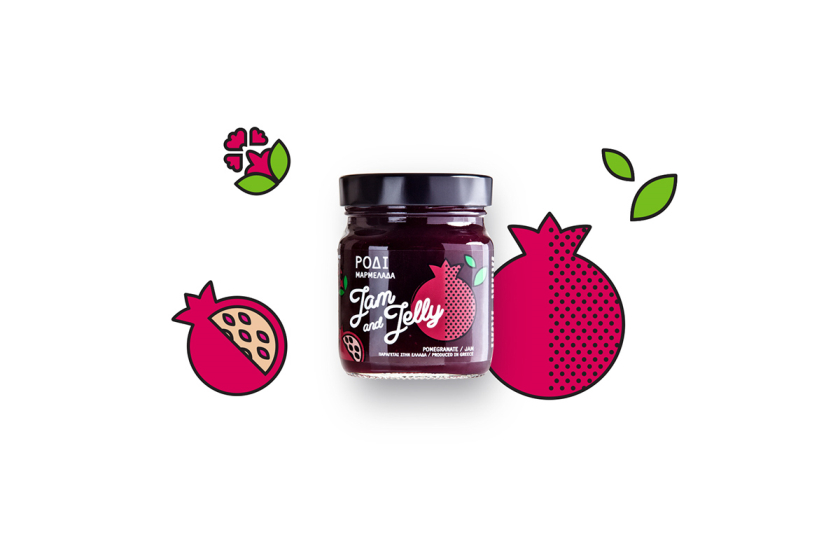 Jam and Jelly 果醬包裝設(shè)計(jì)“波普插圖風(fēng)格”