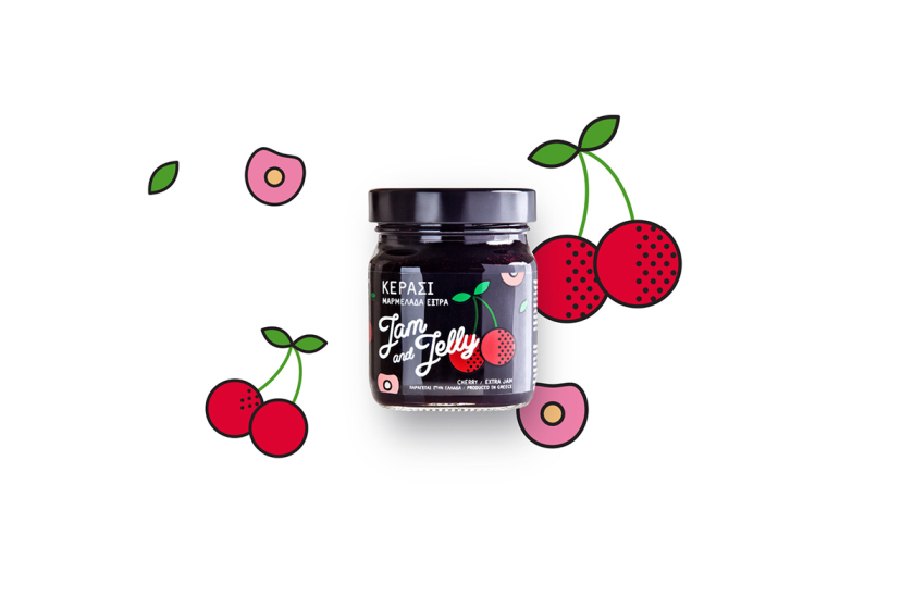 Jam and Jelly 果醬包裝設(shè)計(jì)“波普插圖風(fēng)格”