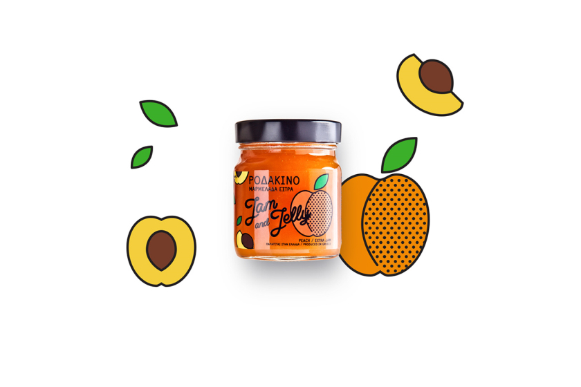 Jam and Jelly 果醬包裝設(shè)計(jì)“波普插圖風(fēng)格”